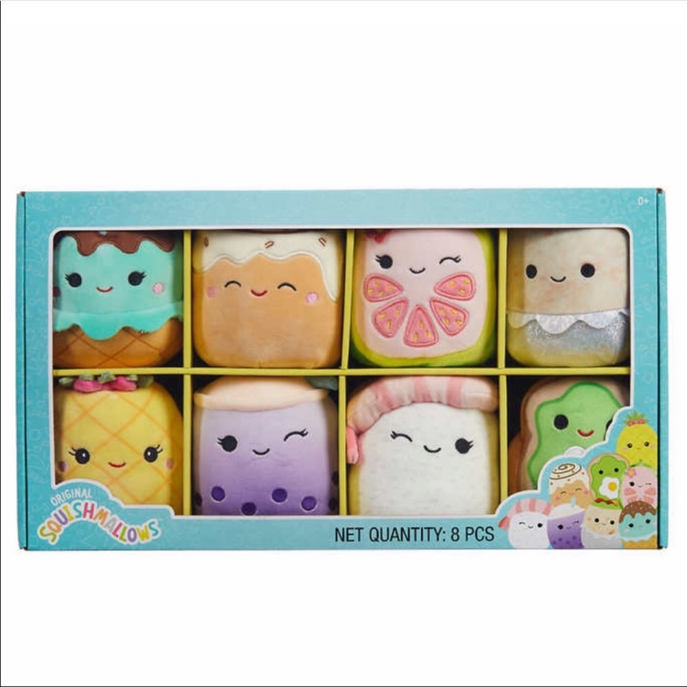 Squishmallow plush Minis (8)